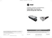 Trane HFCF05 Installation, Operation And Maintenance Manual