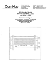 ComNav CT2-40A Installation Instructions Manual
