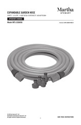 Martha Stewart MTS-EXGH50 Operator's Manual