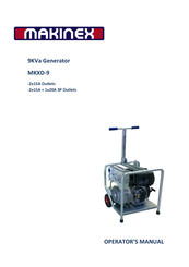 MAKINEX MKXD-9 Operator's Manual