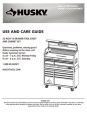 Husky H52CH6TR9BLU Use And Care Manual