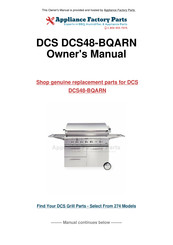 DCS BG48-BQARL Use And Care Manual