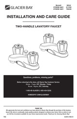 Glacier bay 67090W-5A01 Installation And Care Manual