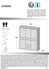 Forte DURS931 Assembling Instruction