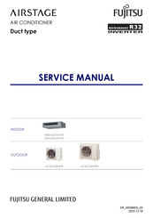 Fujitsu AIRSTAGE ARXH24KMTAP Service Manual