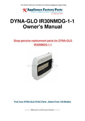 Dyna-Glo IR30NMDG-1-1 Manual