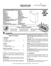 Hearth & Home IntelliFire Touch MEZZO-C Installation Instructions Manual