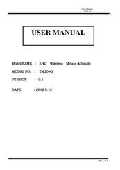 Eastern Times Technology TM209G User Manual