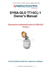 Dyna-Glo TT30CL User's Manual And Operating Instructions