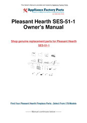 pleasant hearth SES-22 Manual