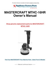 MasterCraft MTHC-16HR Safety, Operation & Maintenance