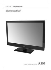 AEG CTV 2207 Instruction Manual