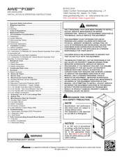 Maytag Amana AHVE42CP1400 Installation & Operating Instructions Manual