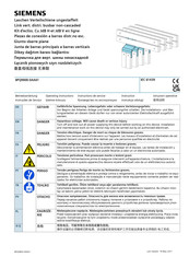 Siemens 8PQ9800-0AA61 Operating Instructions Manual