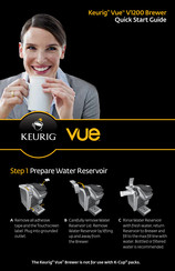 Keurig Vue V1200 Quick Start Manual