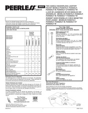 Peerless Faucet P299675LF Manual