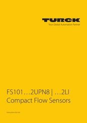 turck FS101 2UPN8 Series Instructions For Use Manual