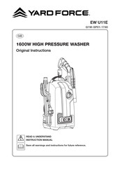 Yard force EW U11E Original Instructions Manual
