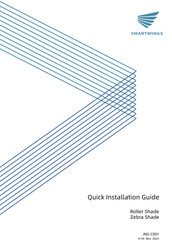 SMARTWINGS Zebra Shade Quick Installation Manual