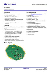 Renesas 8V19N882 Manual