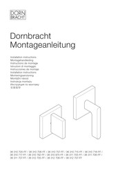 Dornbracht 36 310 716-FF Installation Instructions Manual