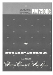 Marantz PM750DC Service Manual