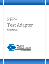 Wilder Technologies SFP+-TPA-MCB-R User Manual