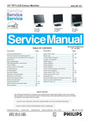 Philips XH3 HP Compaq fp5315 Service Manual