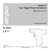 Stryker 8205-000-000 Instructions For Use Manual