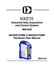Dataforth MAQ20-COM4 Hardware User Manual