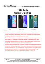 TCL T509K3 Service Manual