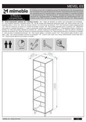 ML MEBLE MEVEL 03 Assembling Instruction