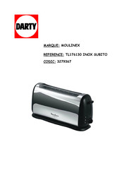 Moulinex SUBITO TL176130 Manual