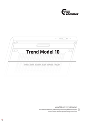 THERMEx Trend 10 Mounting Instruction