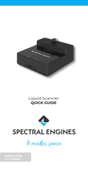 Spectral Engines Liquid Scanner Quick Start Manual