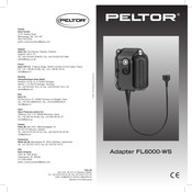 Peltor FL6000-WS Manual