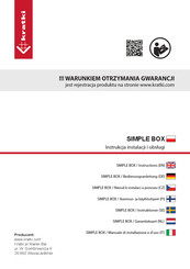 Kratki SIMPLE BOX Instructions Manual