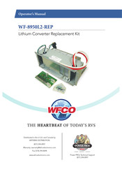 WFCO WF-8950L2-REP Operator's Manual
