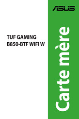 Asus TUF GAMING B850-BTF WIFI W Manual