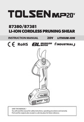 TOLSEN TOOLS MP20V 87380 Instruction Manual