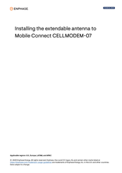 enphase Mobile Connect CELLMODEM-07 Technical Brief