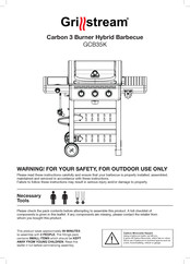 Grillstream GCB35K Manual
