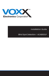 Voxx Electronics ACABSDLP Installation Manual