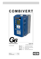 KEB COMBIVERT G6 Programming Manual