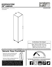 System Build 6520341COM Instruction Booklet