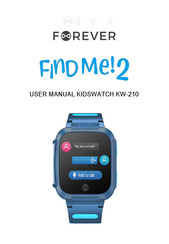 FOREVER Find Me 2! KW-210 User Manual