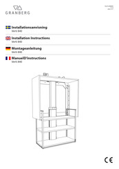 Granberg Verti 840 Installation Instructions Manual