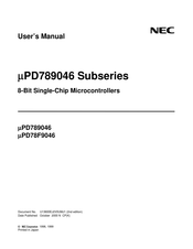 NEC mPD78F9046 User Manual