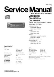 Mitsubishi CQ-JB1161L Service Manual