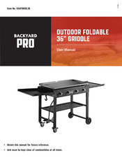 Backyard Pro 554FGRIDL36 User Manual